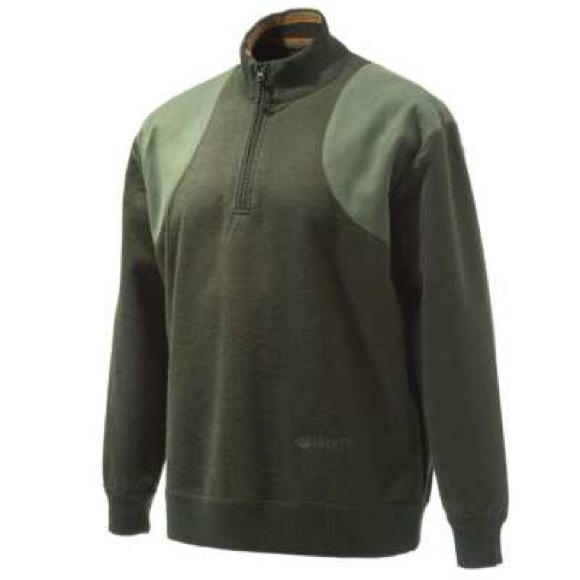 Beretta Honor Windstop Full Zip Sweater Green - Picture 1 of 7
